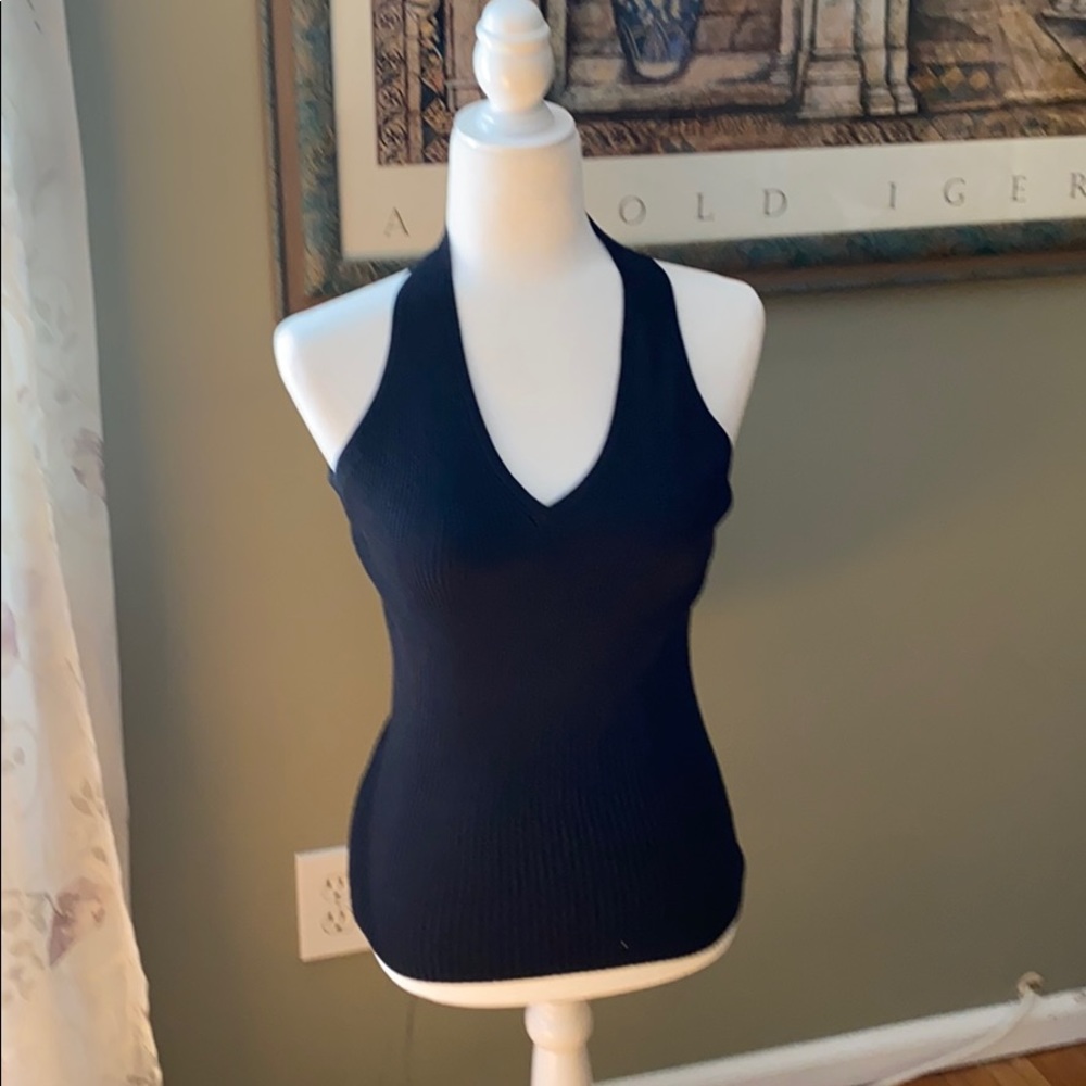Black sweater tank